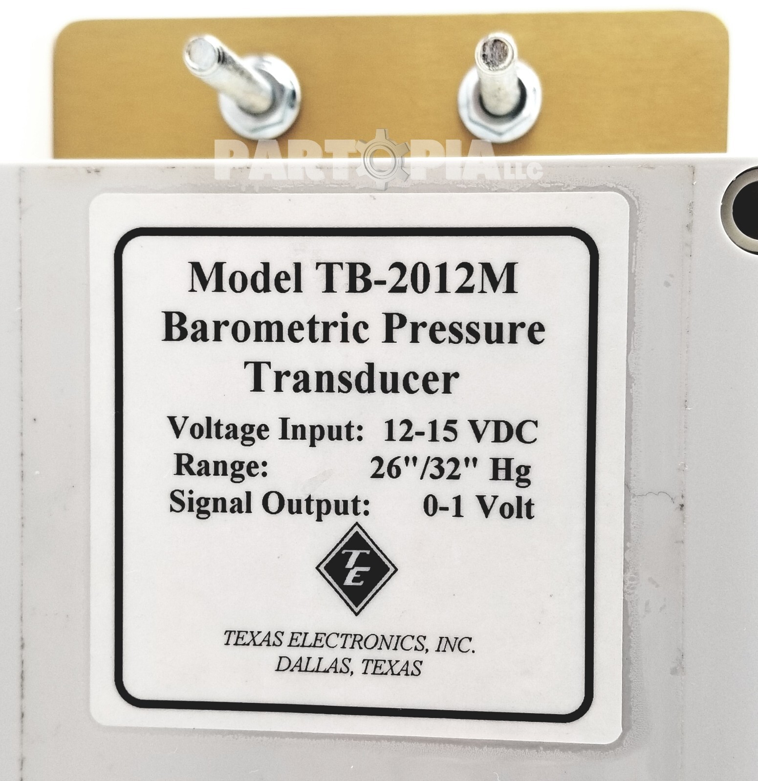 Texas Electronics TB-2012M Weather Station Barometric Pressure Sensor Transducer