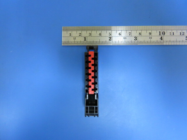 FCI 6021 0601 Qty of 5 per Lot Black Ford Connector; see also 92 vb 14 489 aa