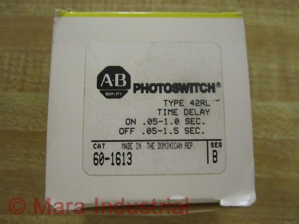 Allen Bradley 60-1613 Photoswitch Module N60-1613
