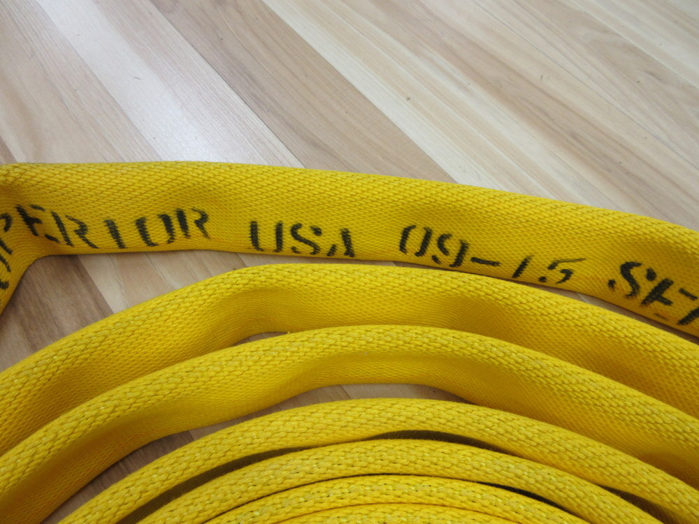 Superior Fire Hose S525166 Coated Fire Hose 15S5 1-1/2″ x 50’Feet