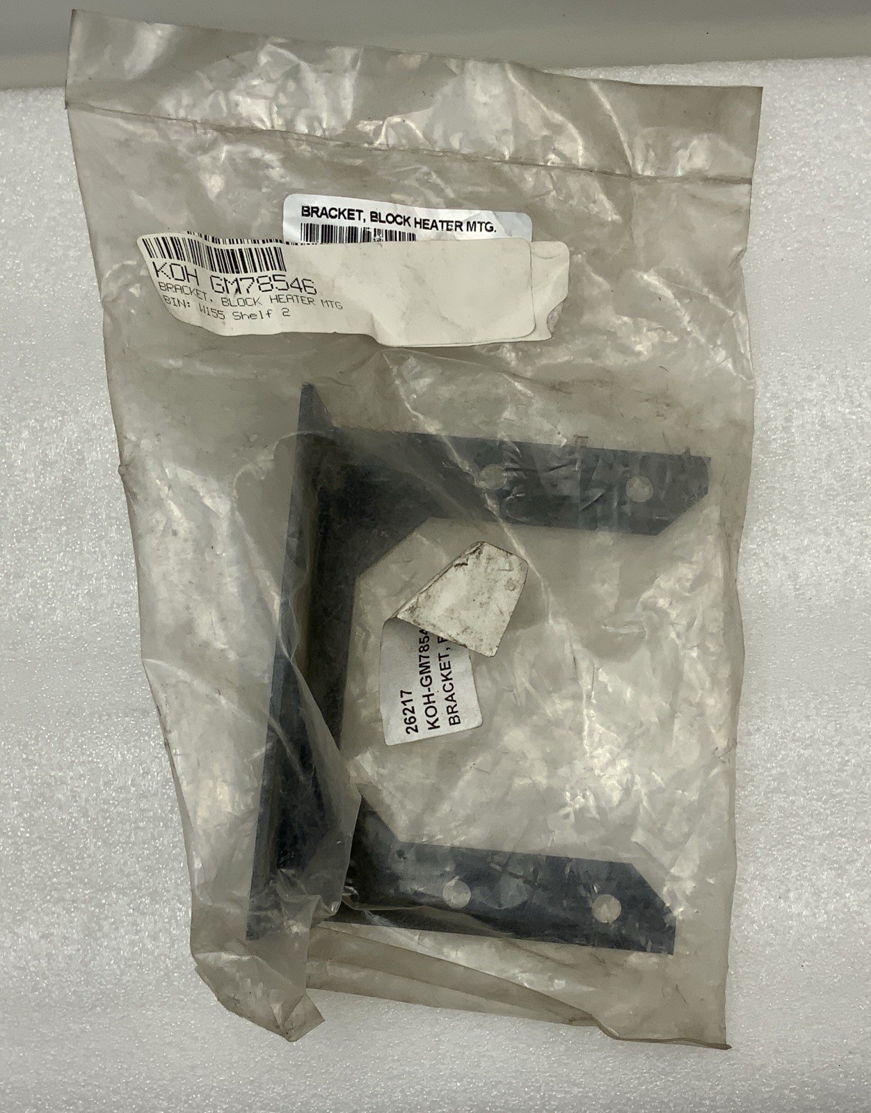 KOHLER – Bracket, Block Heater MTG (NEW) P/N: KOH GM78546