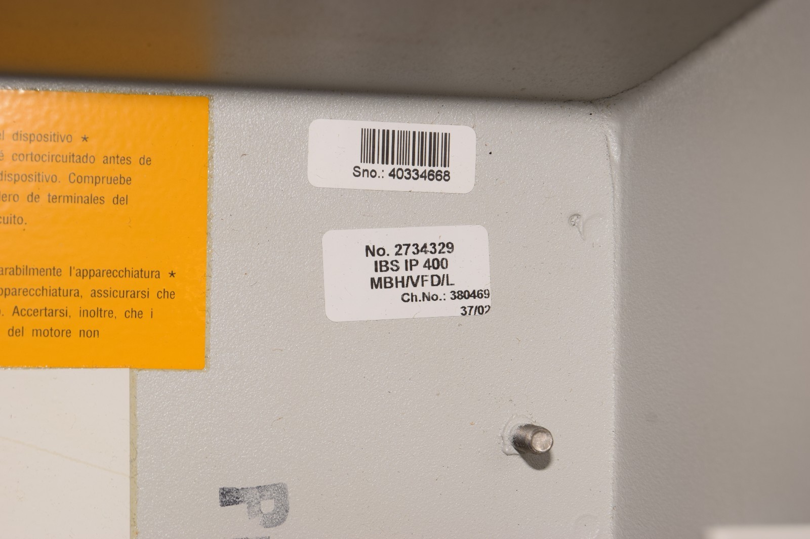 Phoenix Contact Mounting Base Housing IBS IP 400 MBH/VFD/L , 2734329 (New)