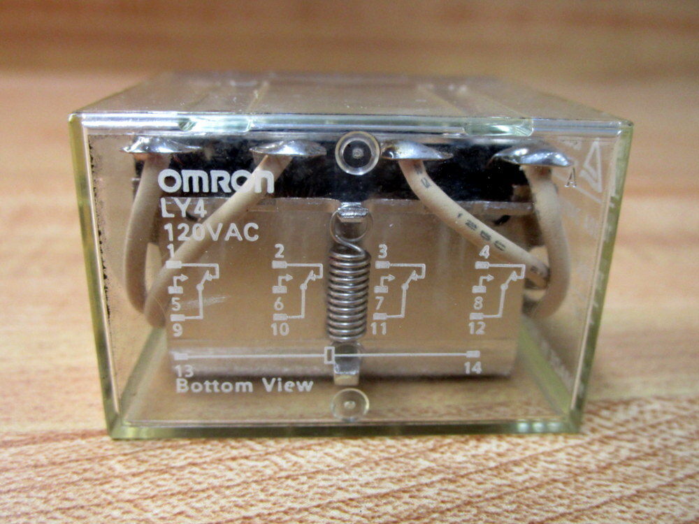 Omron LY4-120V AC Relay LY4-120VAC