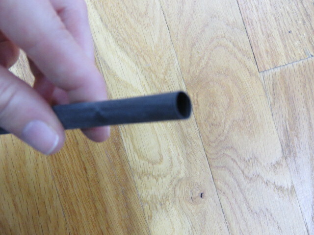 ALPHA WIRE F221V1/16BK103 Qty of 25 per Lot TUBING SHRINK 1/4 ID BLACK’ HEATS