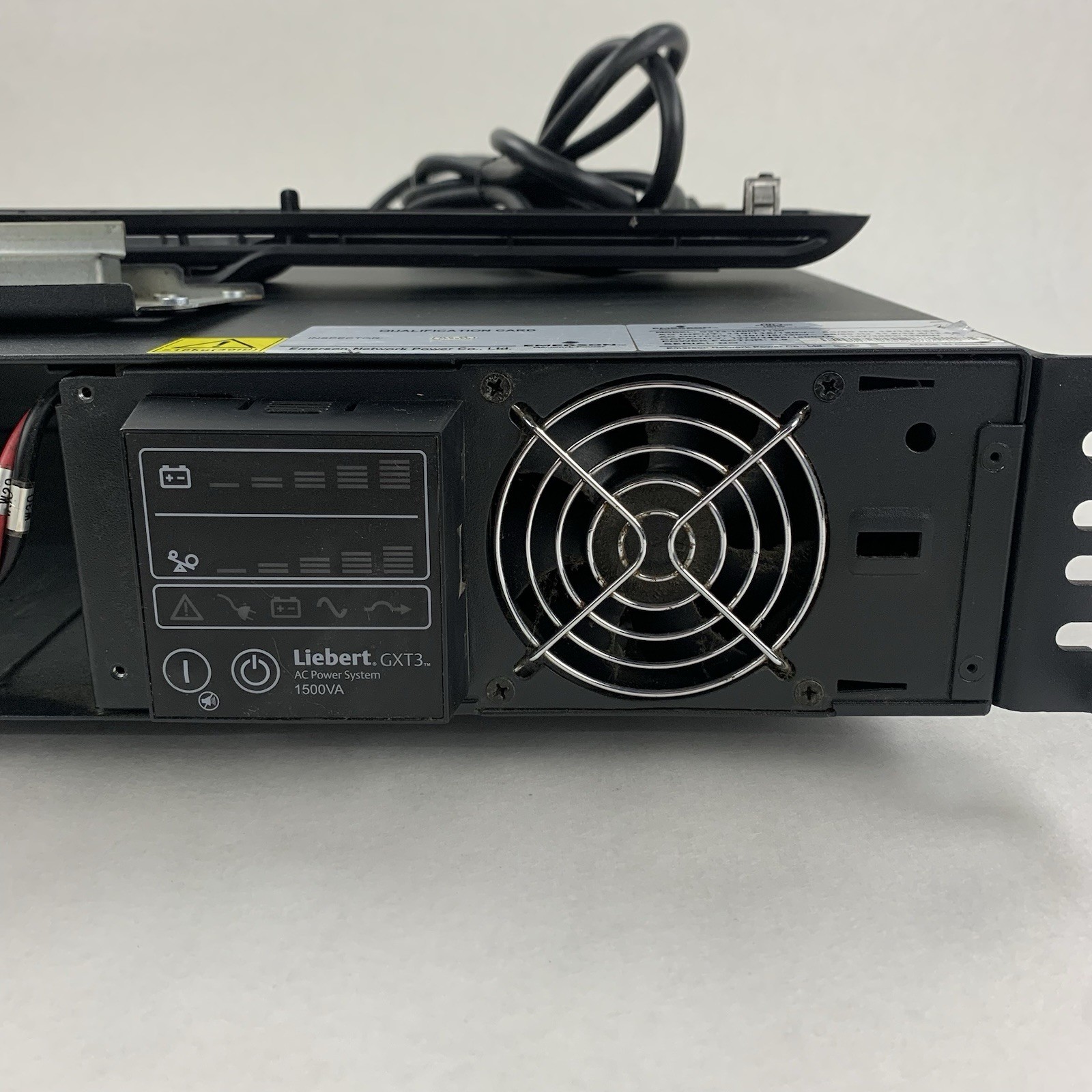 Liebert Emerson GXT3-1500RT120 UPS System Tested No Batteries No Caddy