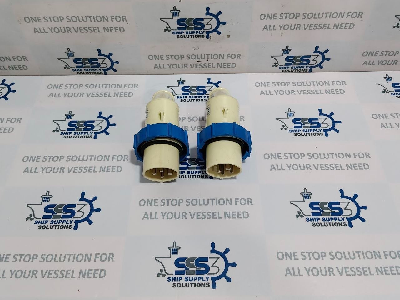 Marine W.T. Plug P12-3B 200-250VAC IP56 16/20A-9h