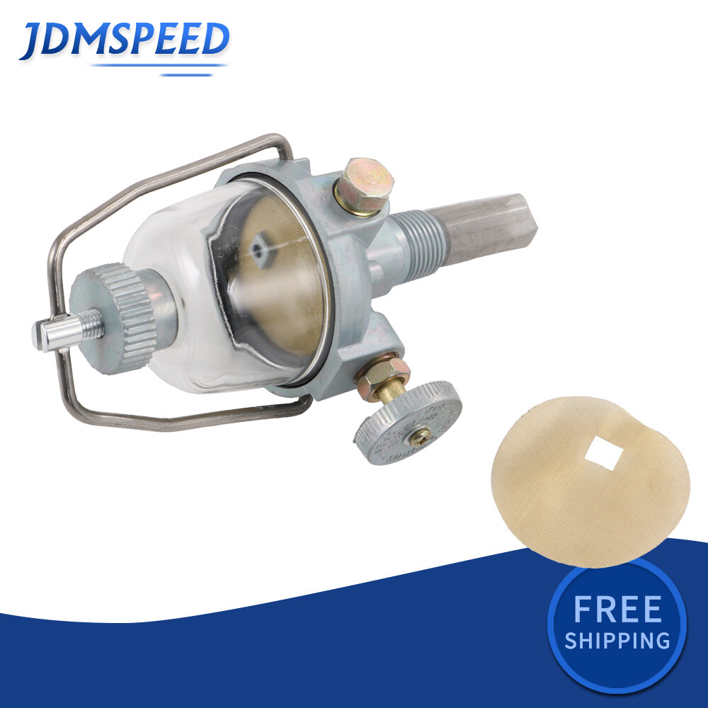 Gas Fuel Sediment Bowl w/Shut Off For Ford NAA Jubilee 2N 8N 9N NAA9155 2N9155B
