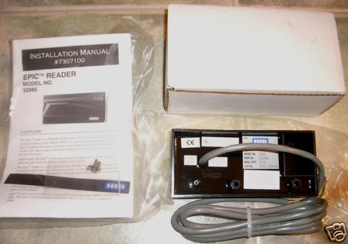 1 x HID Epic Swipe Wiegand Reader 3152540, AR-1, 32985, HU/W3152540