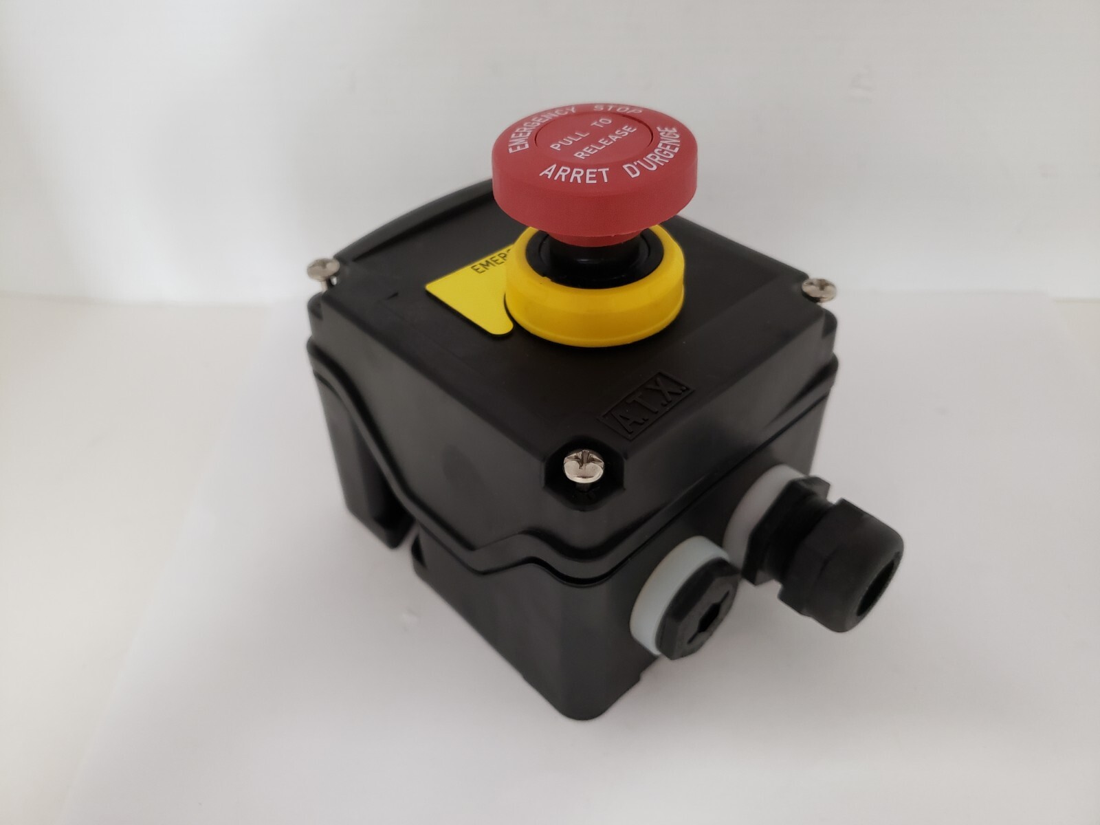 APPLETON B40164 EMERGENCY STOP BUTTON PUSHBUTTON SWITCH NIB
