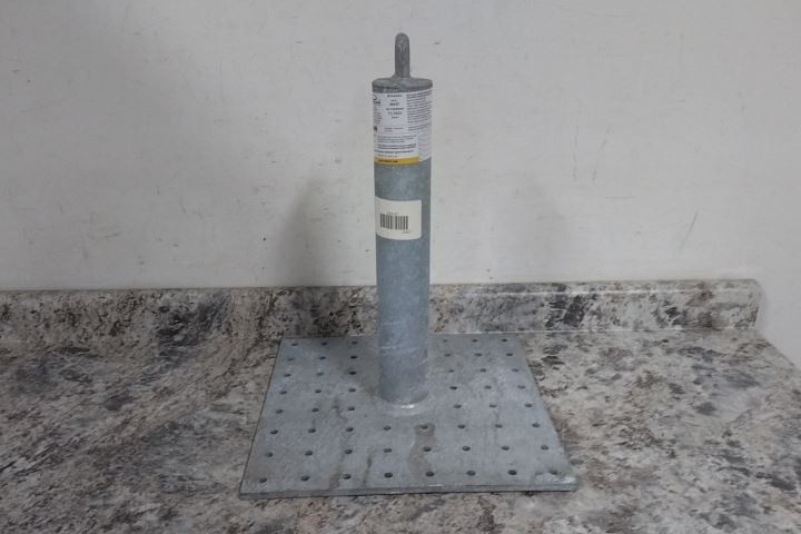 Guardian 00657-W 16 In L 16 In W 18 In Depth Roof Anchor