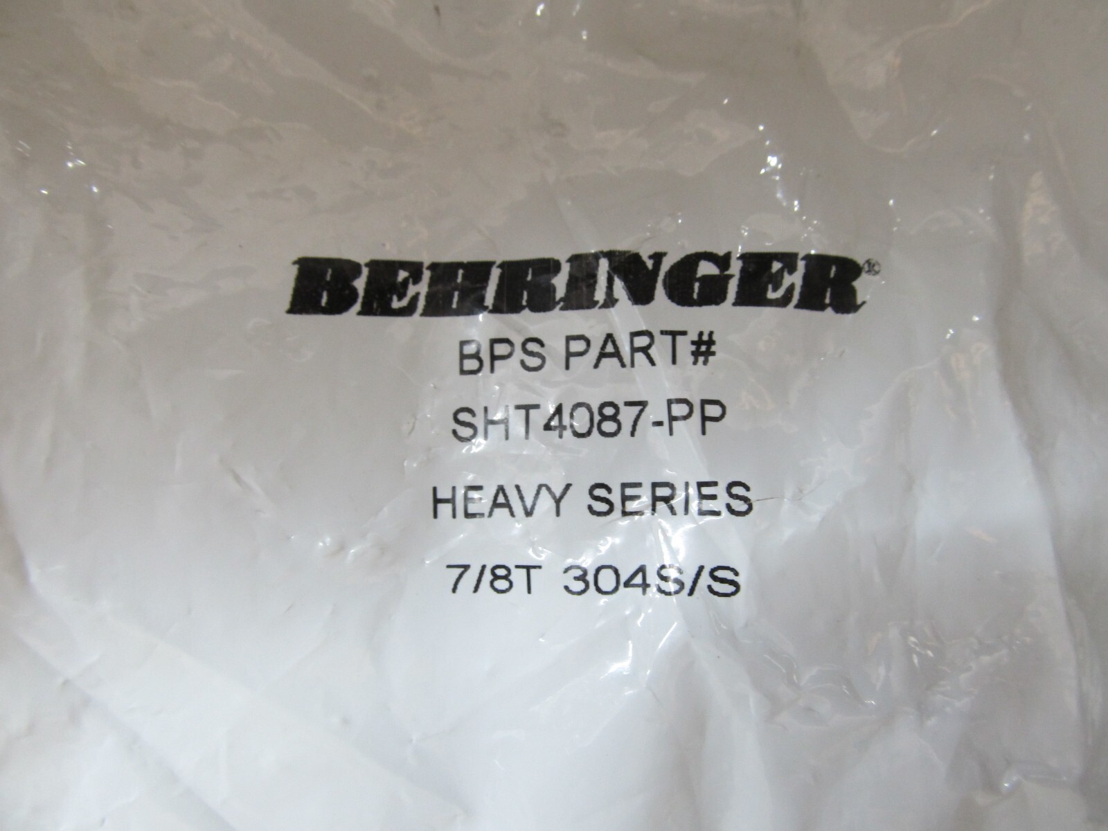 “NEW” BEHRINGER SHT4087-PP