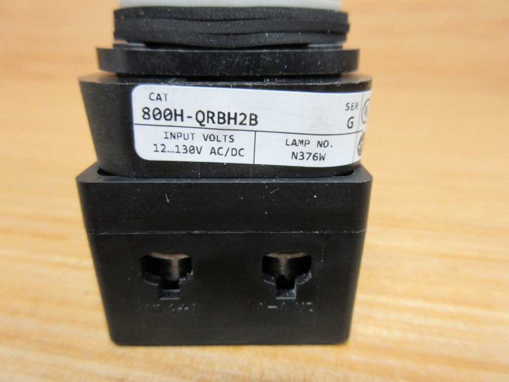 Allen Bradley 800H-QRBH2B Push Button W/800TC-N374,800T-XA