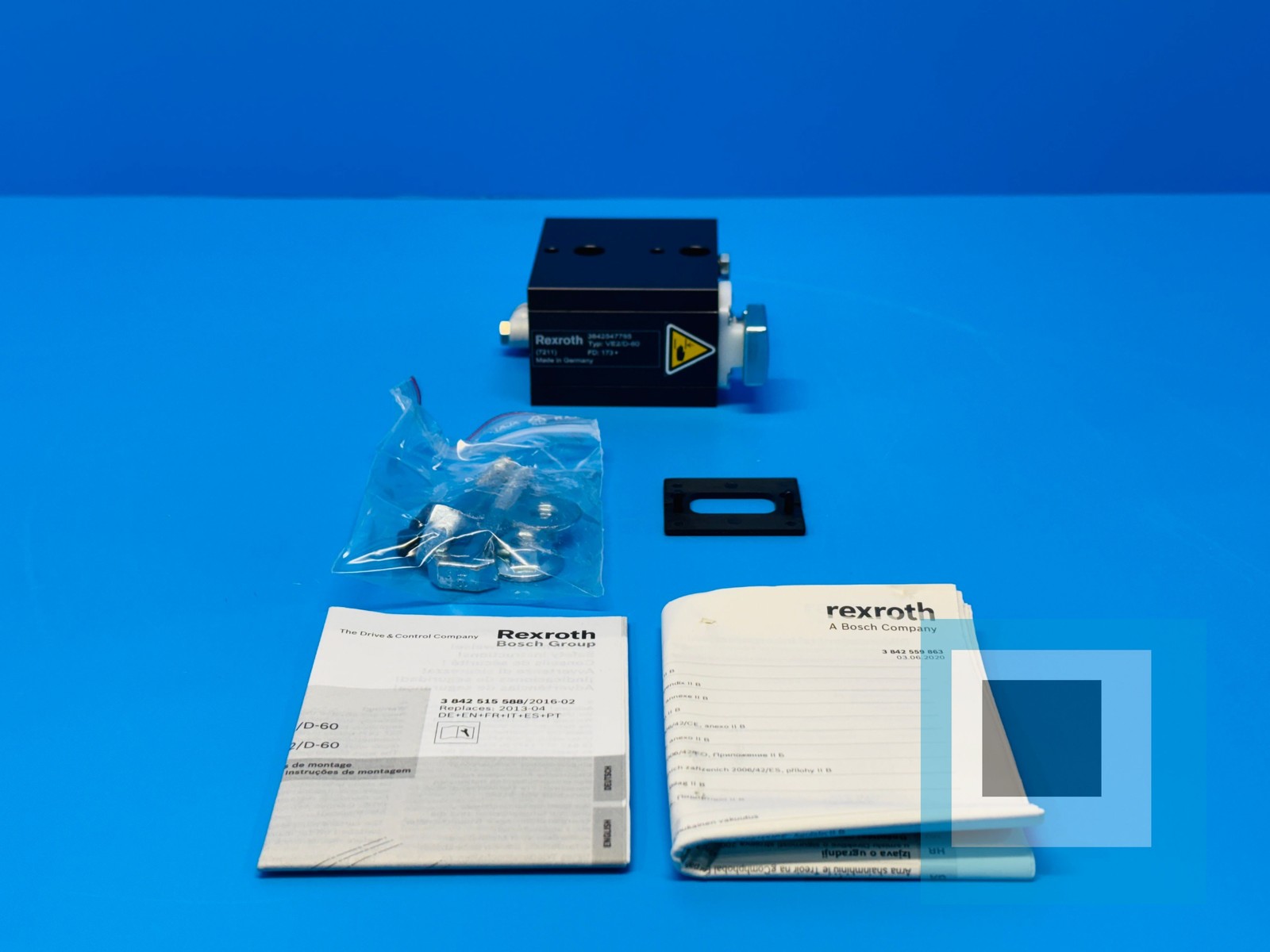 Bosch Rexroth 3 842 547 785 Vereinzeler Stop Gate CS: VE2/D-60 – NEW IN BOX