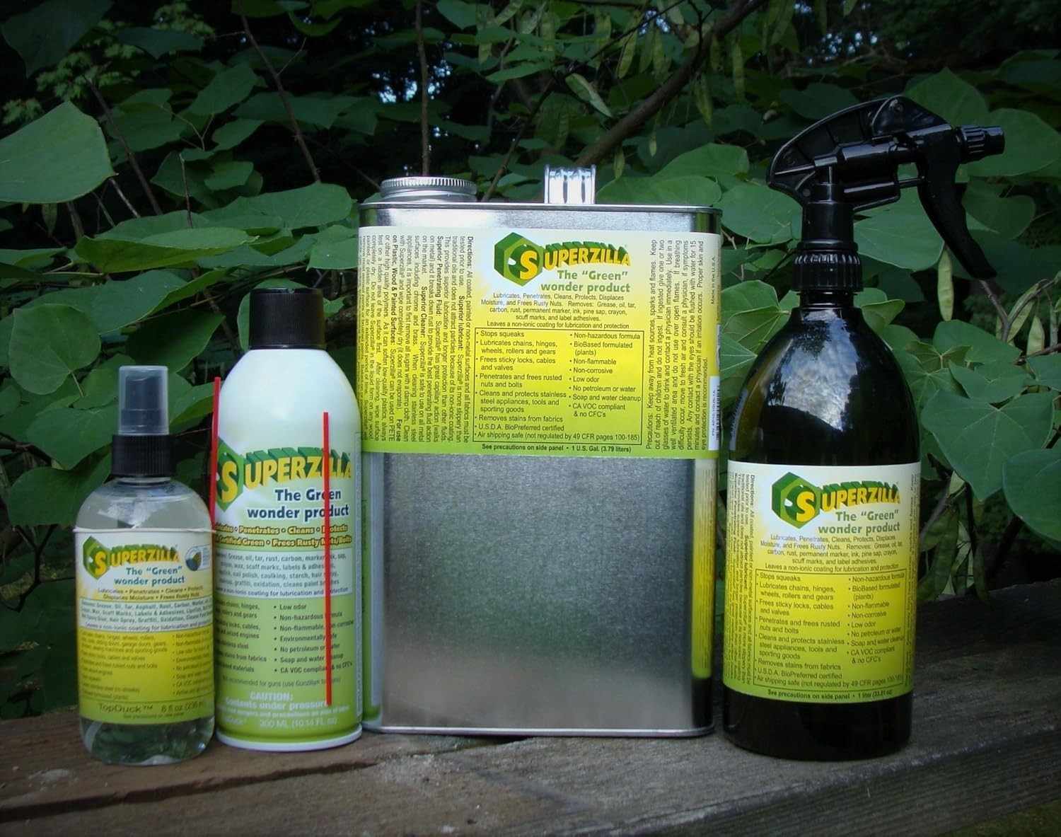 300 ML (10.14 oz) Aerosol Can of Superzilla The Green Wonder Product