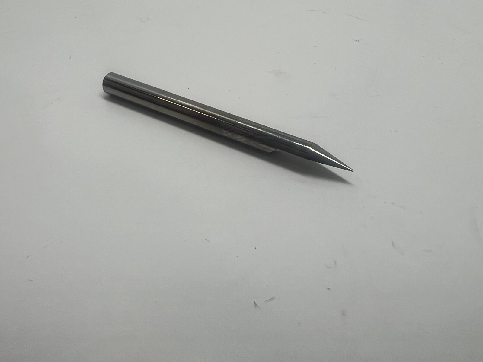 Scientific Cutting EN125-30 Conical Point Engraving Cutter: 30° 0.005″ Tip Diam