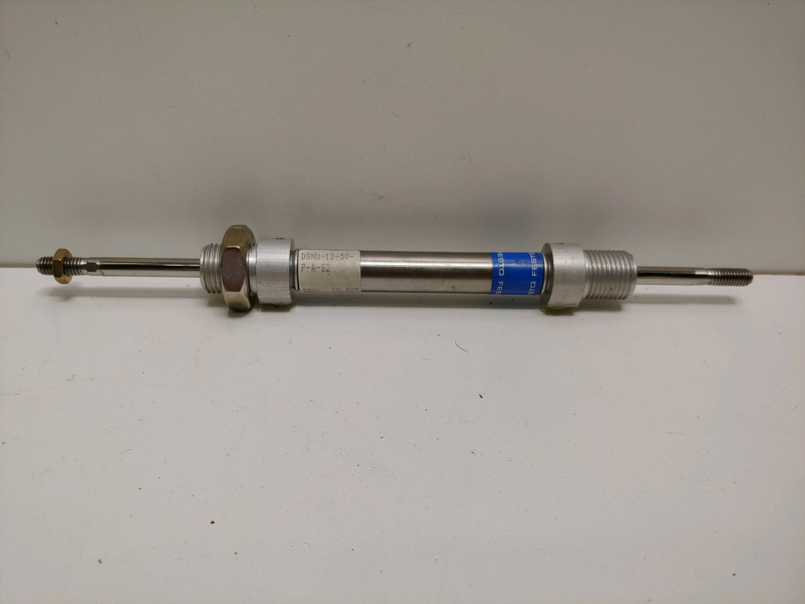 NEW OLD STOCK! FESTO 150 PSI 50MM STROKE PNEUMATIC CYLINDER DSNU-12-50-P-A-S2