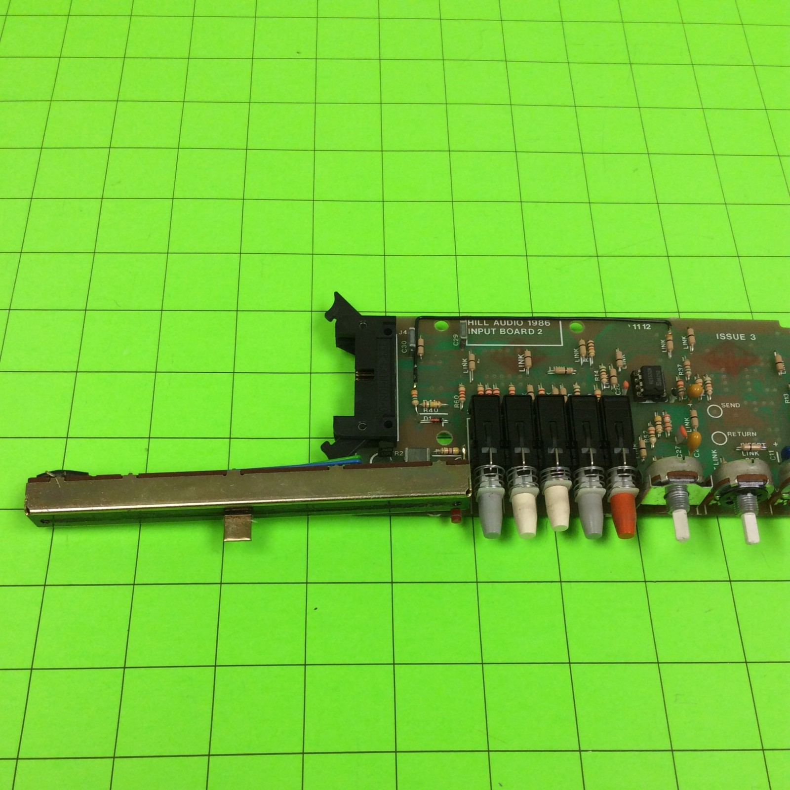 Hill MM1X Audio Mixer Input Board 2 (2 Port)