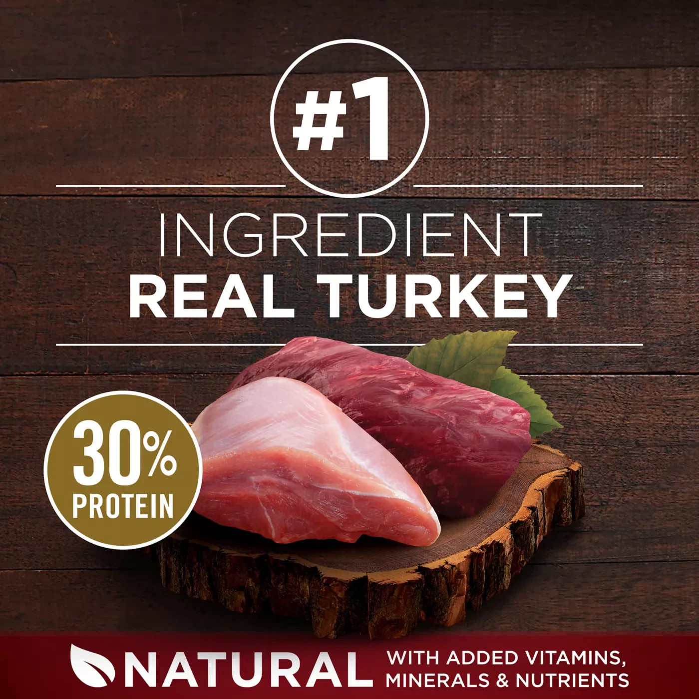 Purina One True Instinct Dry Dog Food Adult High Protein Turkey Venison 36lb Bag