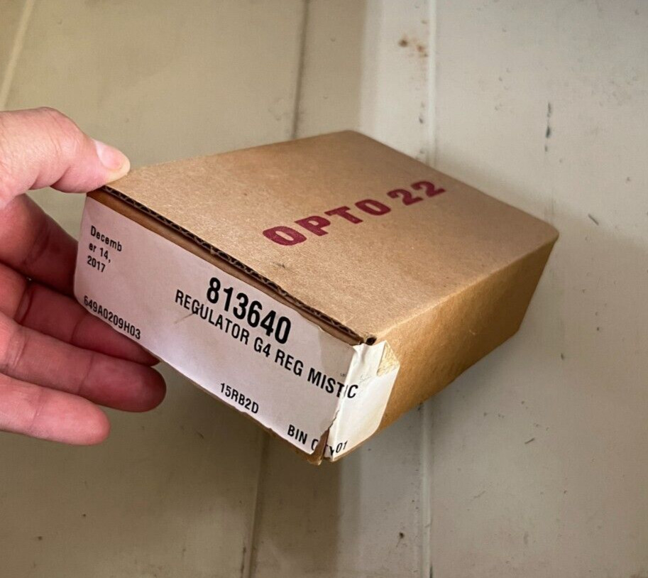 OPTO 22 Brick Power Regulator G4REG 813640 Brain Boards Industrial Automation