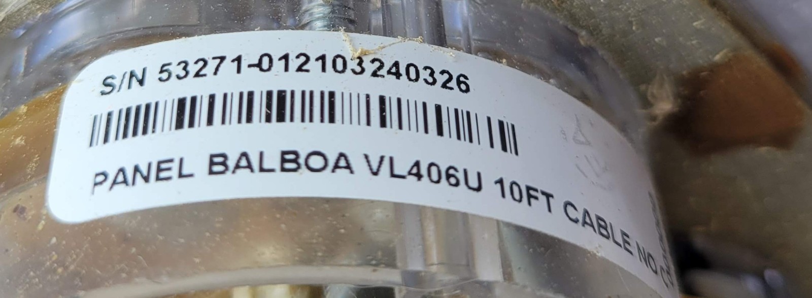 STRONG SPAS – BALBOA TOPSIDE SPA PANEL VL406U – 33064 – 53271 – CAT 5 CONNECTOR