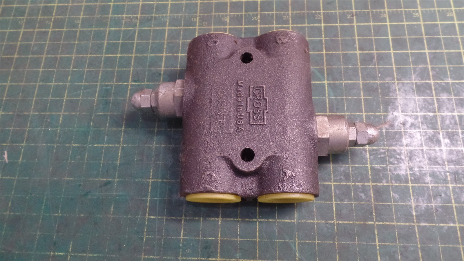 TROJAN O&K 10210102400 CROSS OVER RELIEF VALVE 2500-10-Z-E08, TEREX 10-210102400