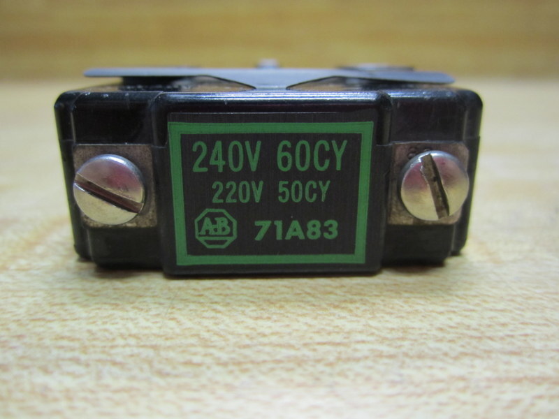 Allen Bradley 71A83 Coil Tested (Pack of 3)