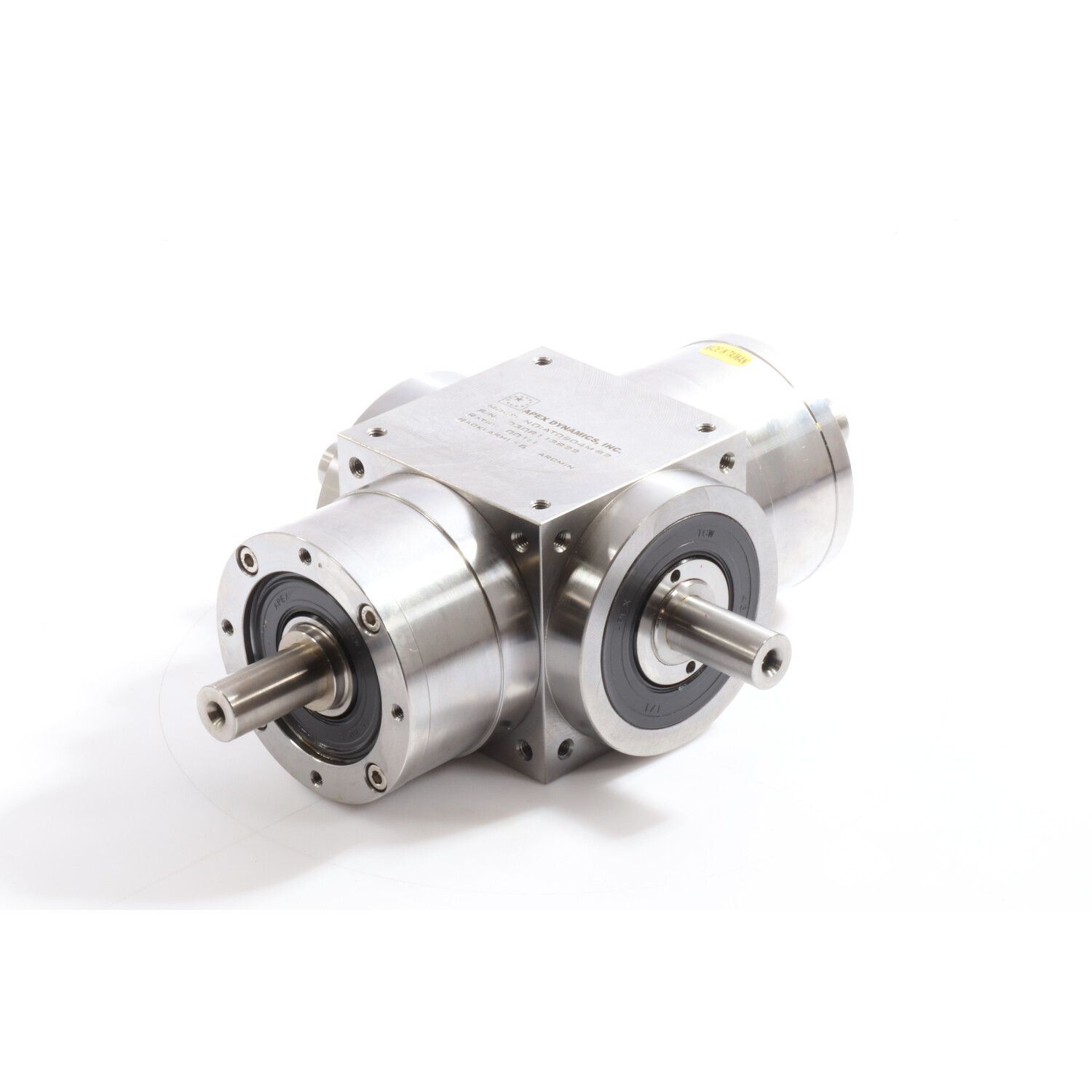 Apex Dynamics Inc AT090-4M-001-S2 Spiral Bevel Gearbox I=1 NEW NFP