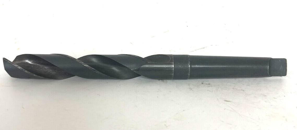 C-L TAPER SHANK SPIRAL FLUTE DRILL BIT 1-1/64″ CD X 11″ OAL 6-1/2″ FLUTE MT3 HSS