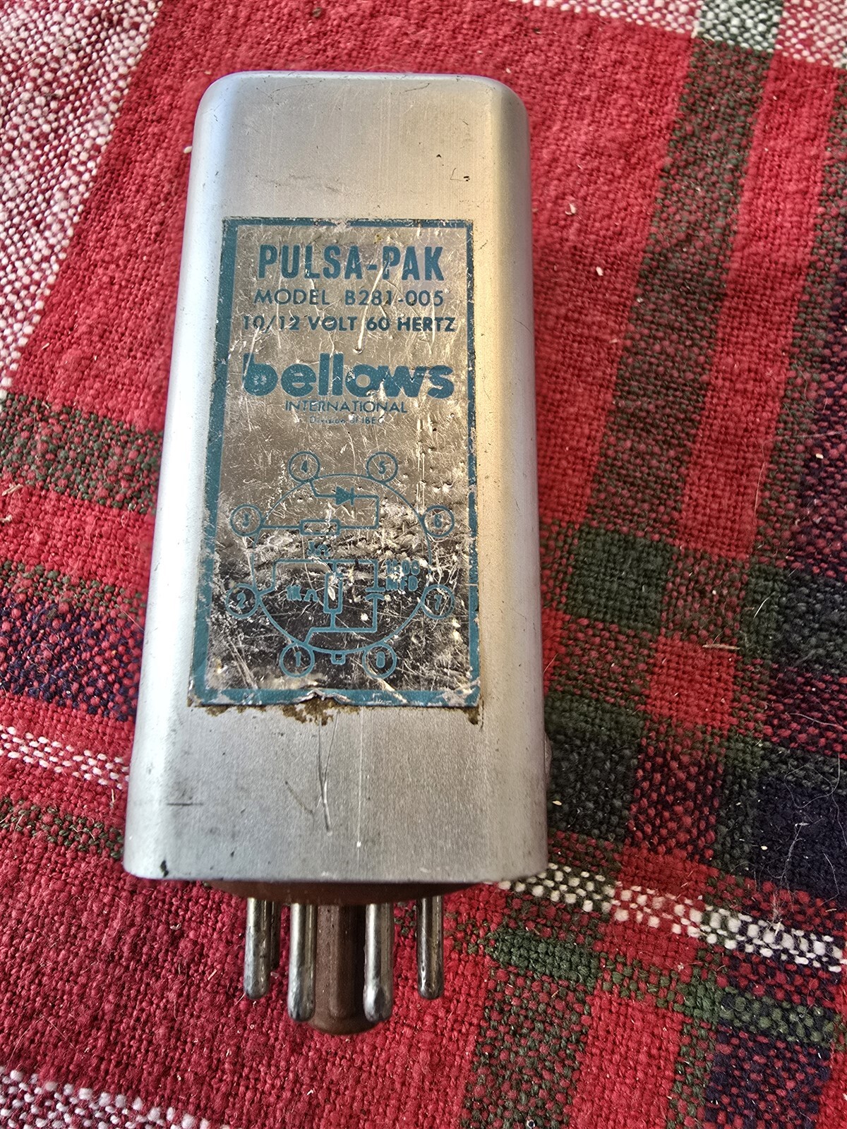 Bellows PulsaPak B281-005 Relay *FREE SHIPPING*