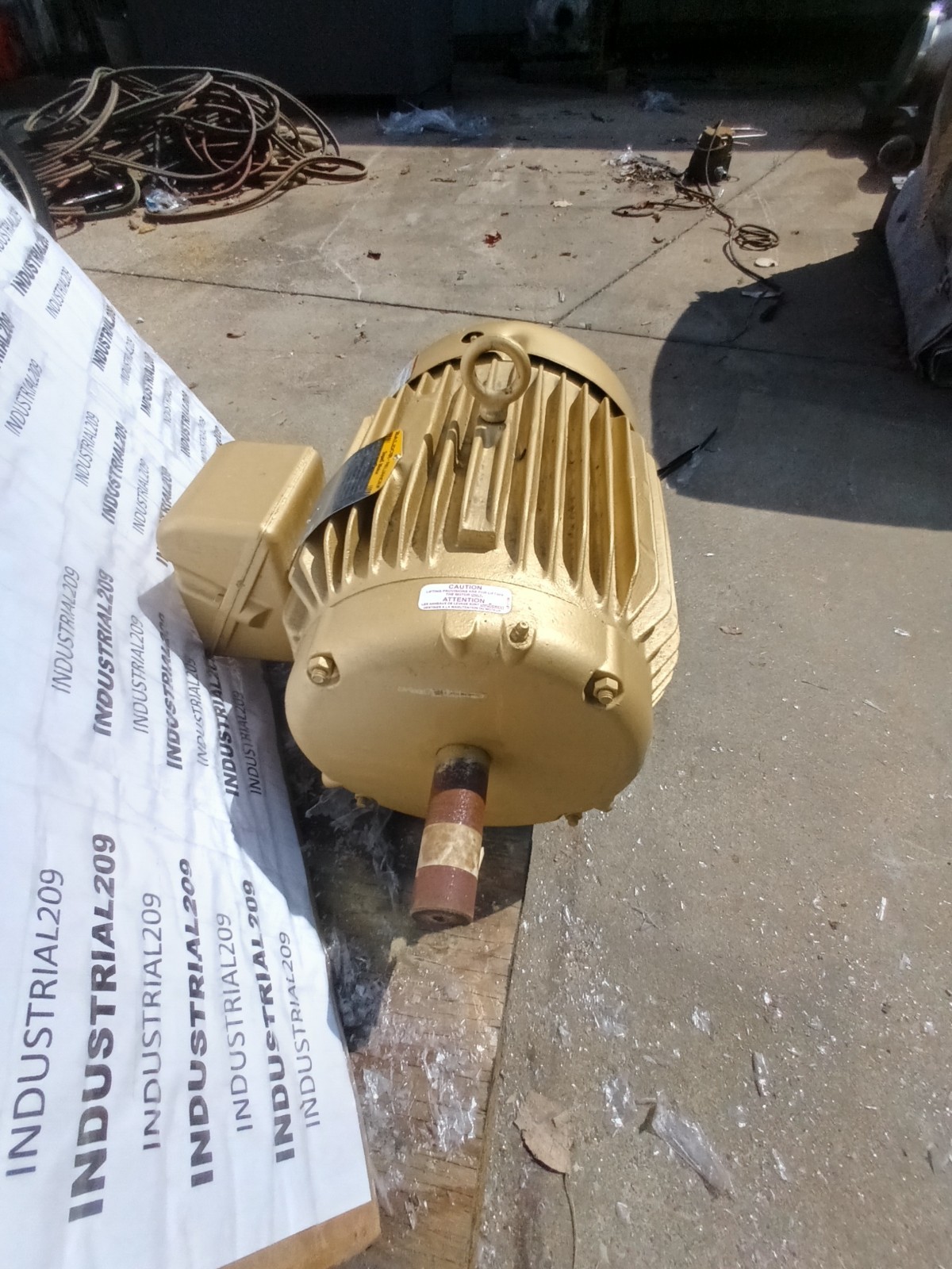 BALDOR RELIANCE SUPER E EM3771T 10HP MOTOR