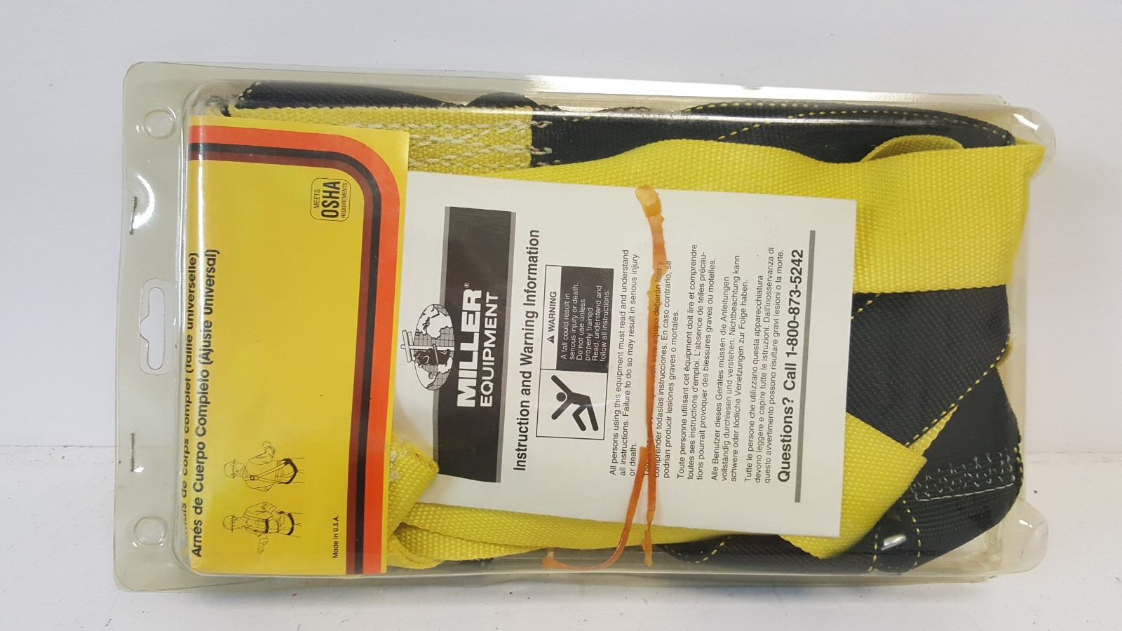 NEW OLD STOCK! WILSON MILLER UNIVERSAL FIT FULL BODY HARNESS TB805