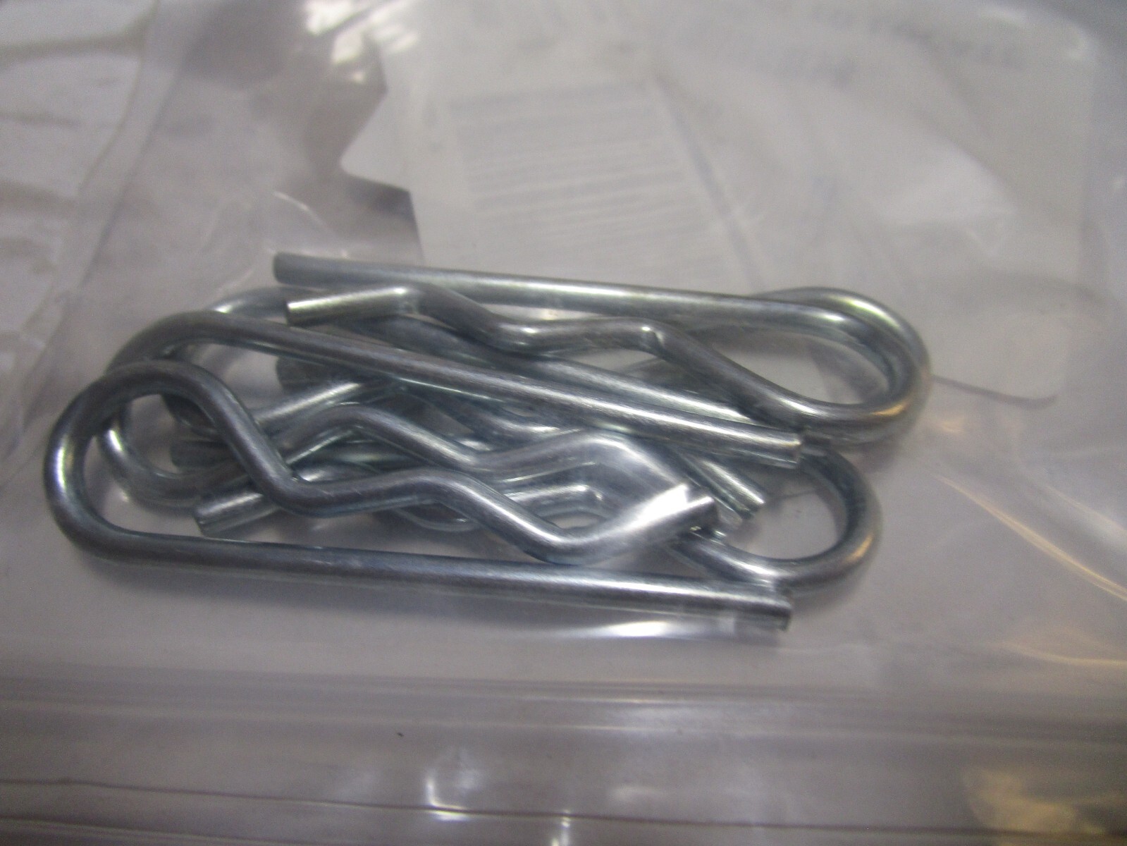 0.125″ x 2-9/16″ OAL Zinc Plated Hairpin Cotter (7/16″ – 3/4″ Shaft Size) QTY 5
