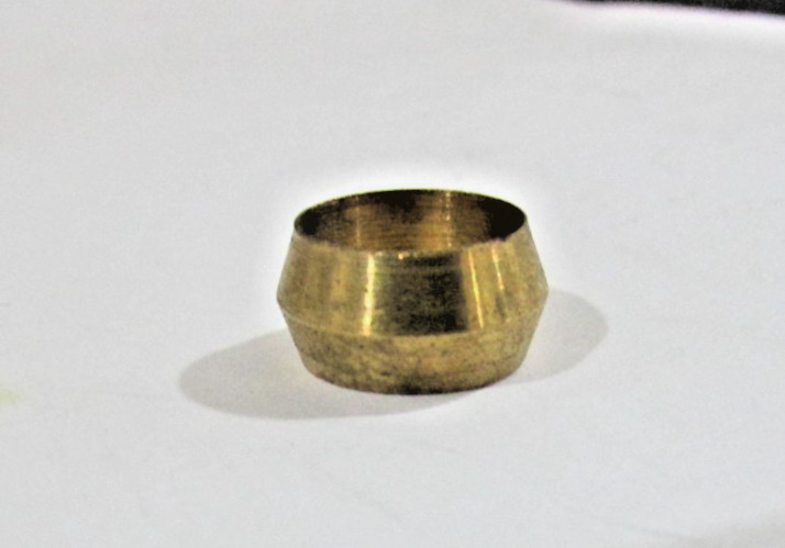 McMaster-Carr 50915K615 Brass 3/8″ Compression Sleeve for 3/8″ Tube Lot of 75
