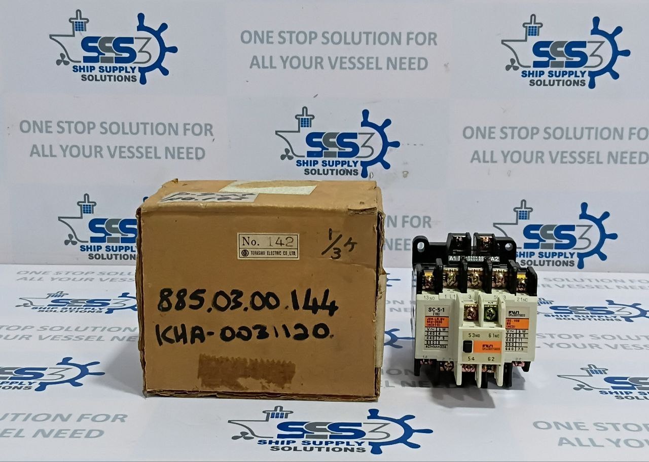 Fuji SC-5-1 [19] Contactor With Aux. Relay SZ-A11 Coil Vol. 210V/250V 50/60Hz