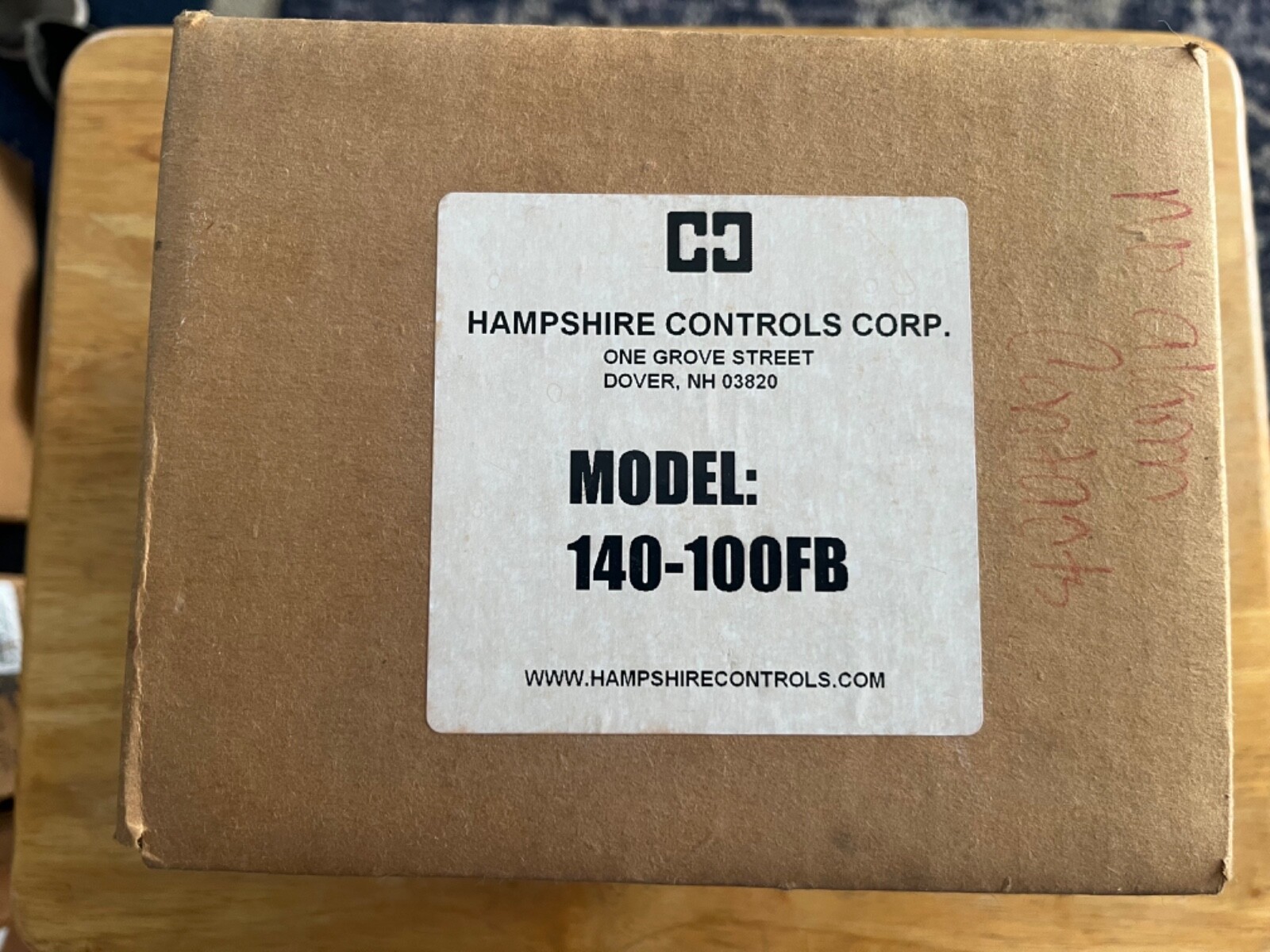 Hampshire Controls Corp. T° Sentry Model 140-100BF Temperature Monitoring Alarm
