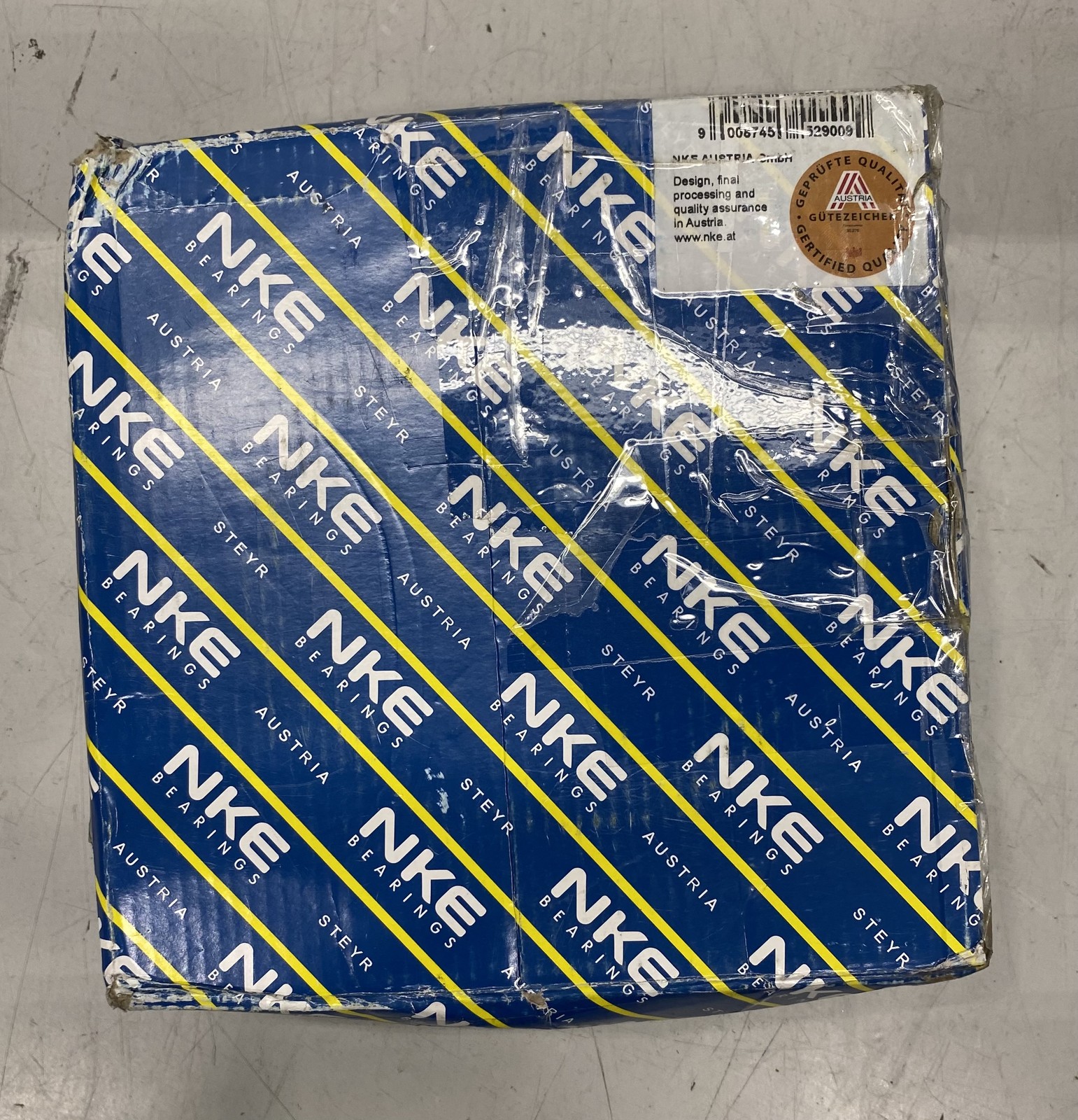 NKE BEARINGS 7220-BECB-J-KQ619 100x180x34mm Angular Contact Bearing