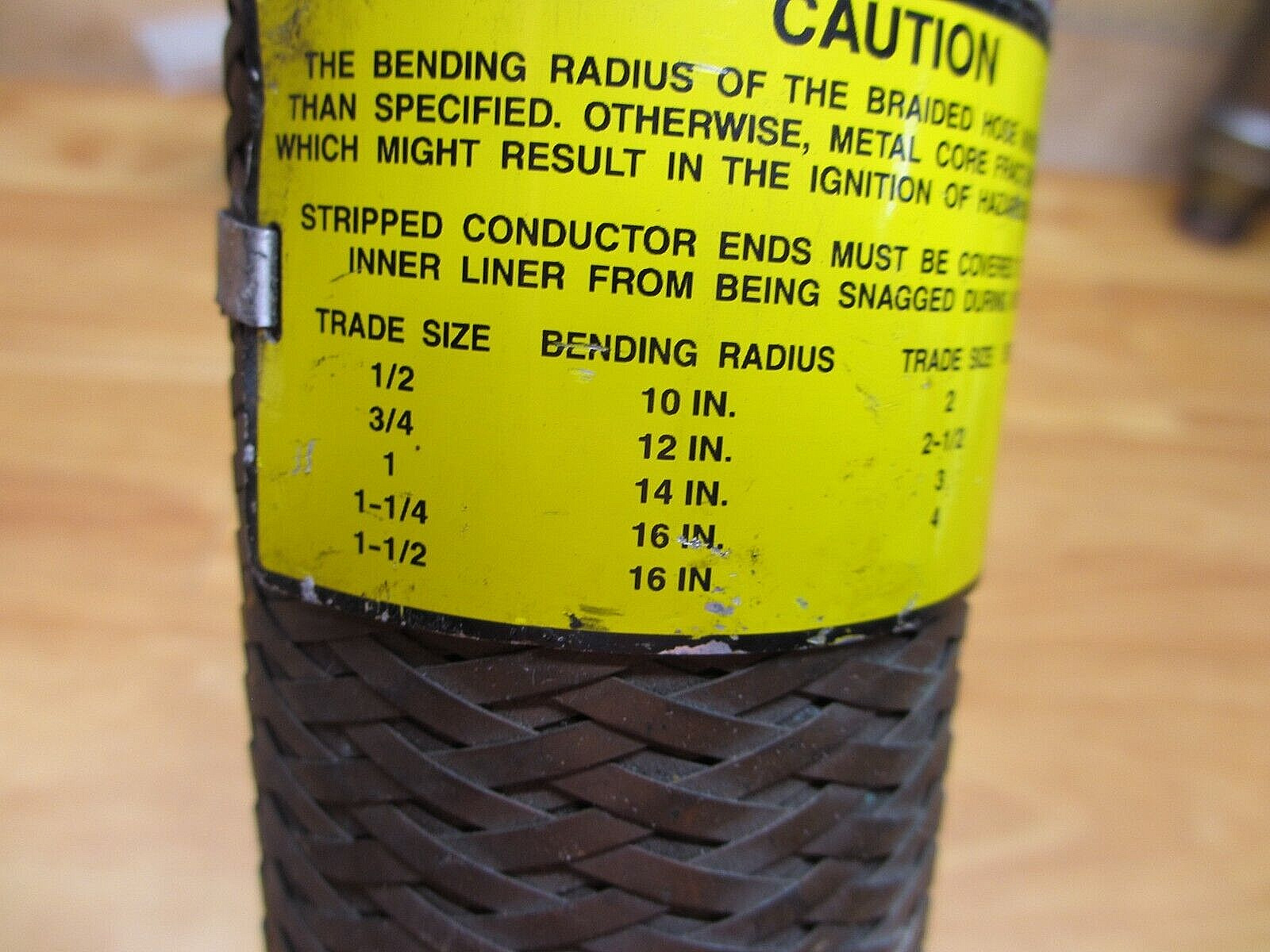 Appleton EXLK-512 *USED* Explosion Proof Flexible Coupling 1-1/2″ 12″ Flex