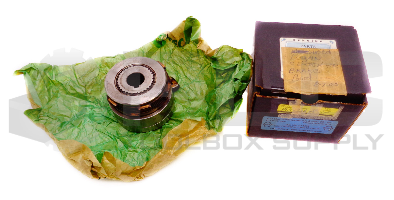 LOGAN CLUTCH CORP. P35-0003-5105 BRAKE CLUTCH 1670-4 W/ NSK 6008V BEARING
