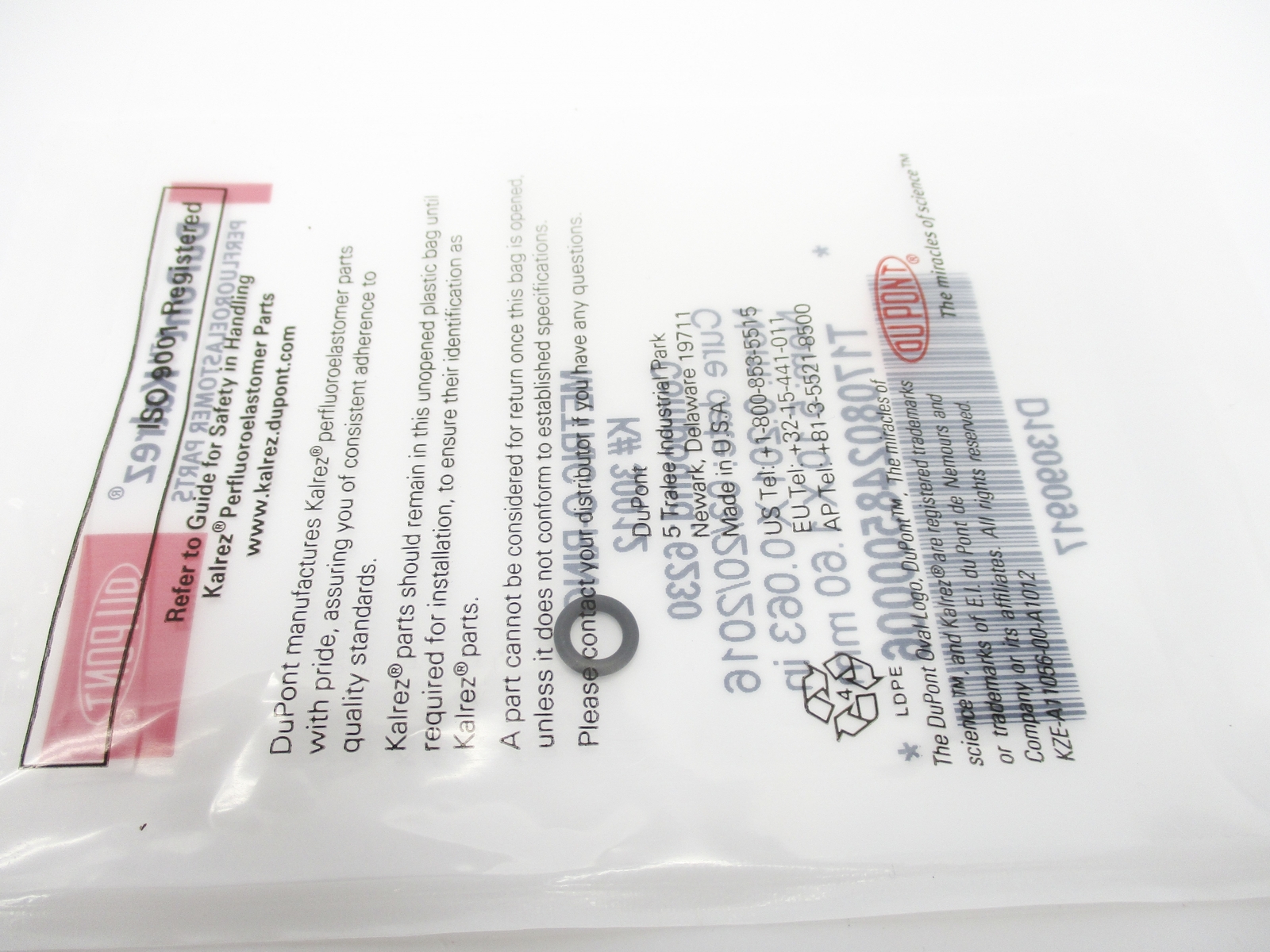 DUPONT KALREZ K#30012 NSMP