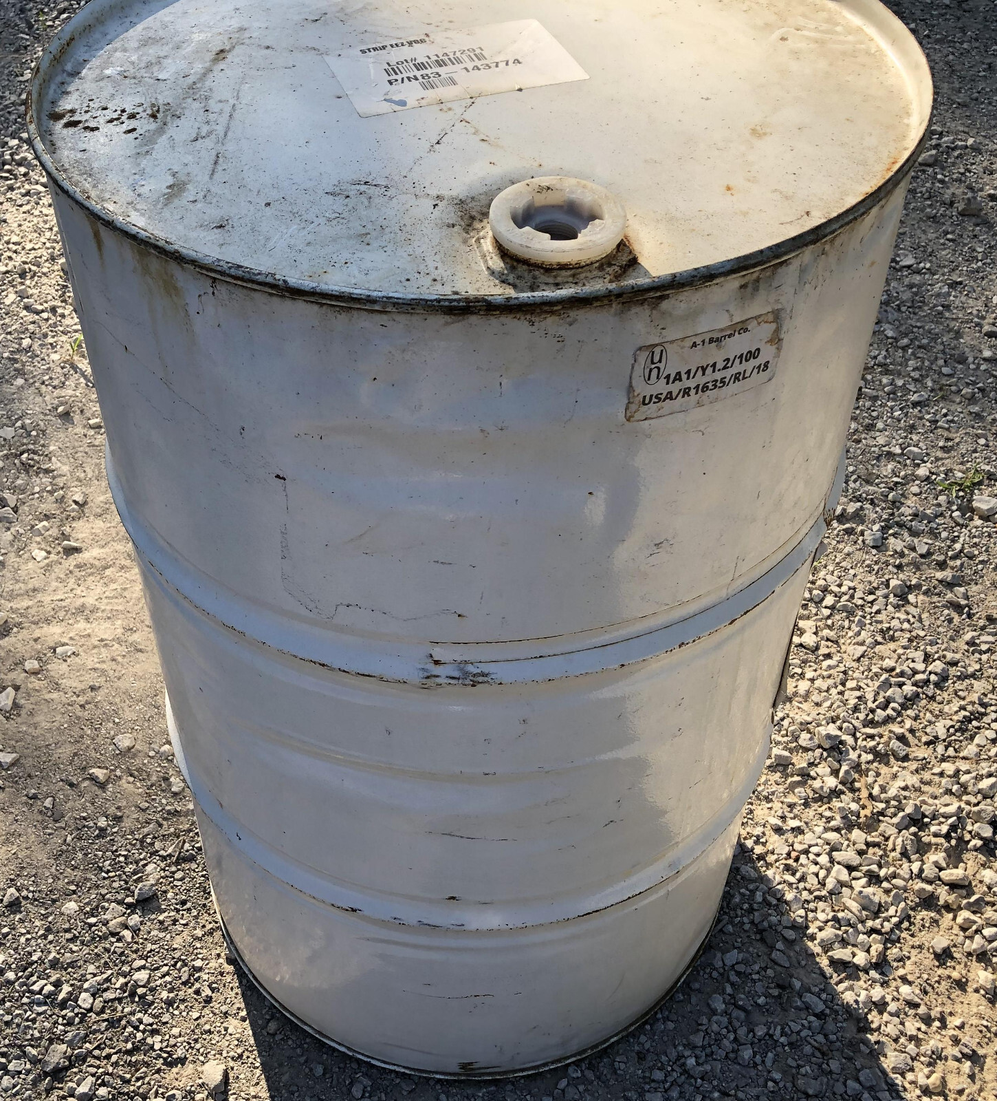 55 Gallon Steel Drum Barrel Closed Top Empty LOCAL PICKUP ONLY
