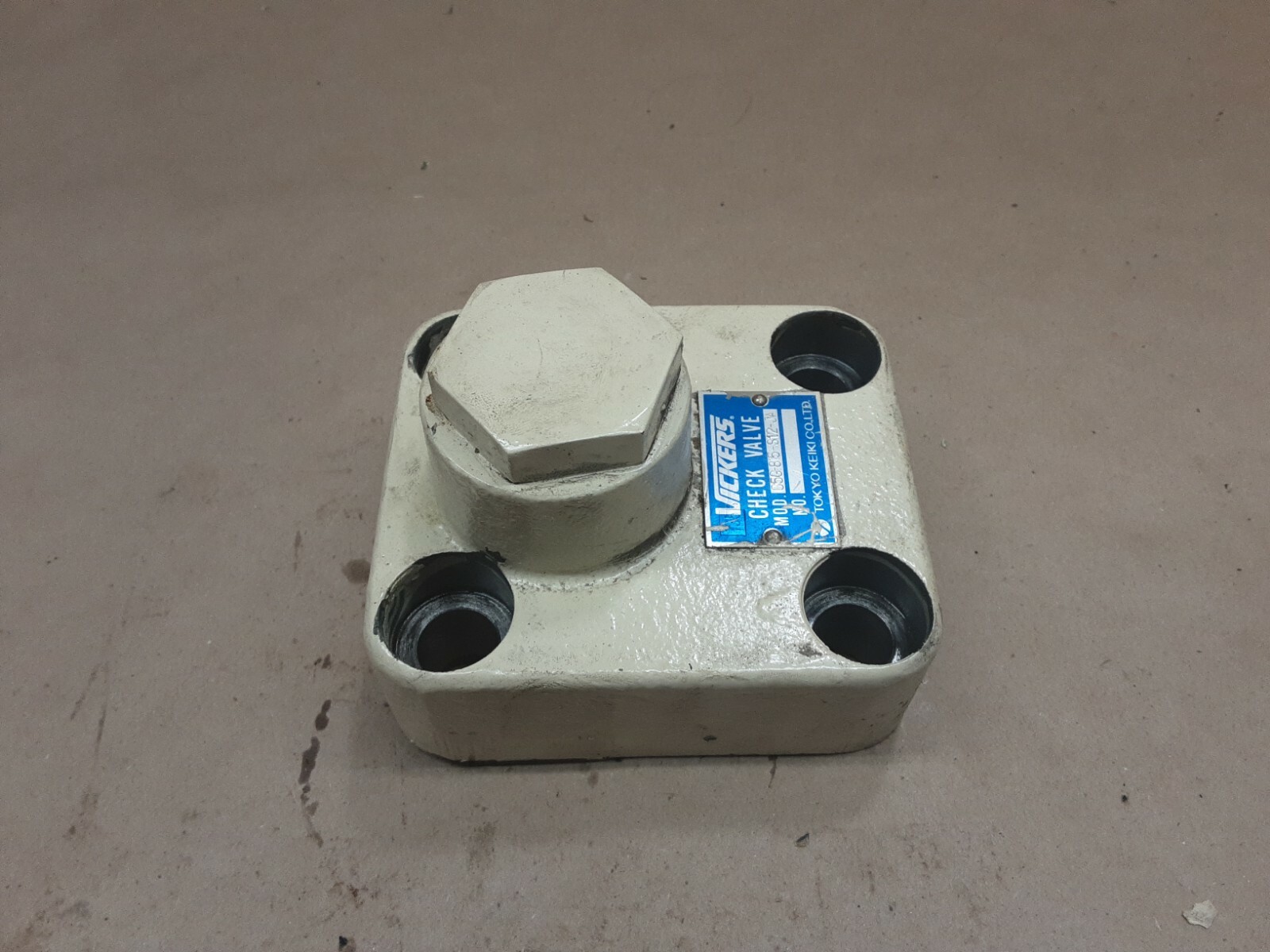TOKYO VICKERS CHECK VALVE C5G815S12JA / C5G-815-S12-JA #1206C16PR4