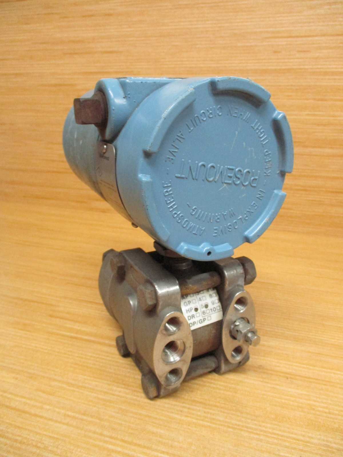 Rosemount 1151HP5J22M1B2 Alphaline Pressure Transmitter W/O Gauge