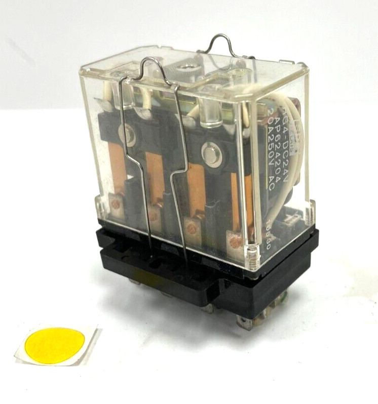 MATSUSHITA ELECTRIC PANASONIC HG4-DC24V POWER/SIGNAL RELAY OAL 2-5/8″
