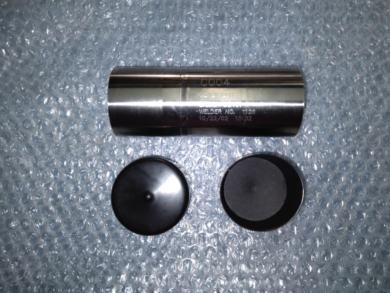 Genetech C004 D3401 1126 Precision Machined Stainless Steel Sleeve Industrial