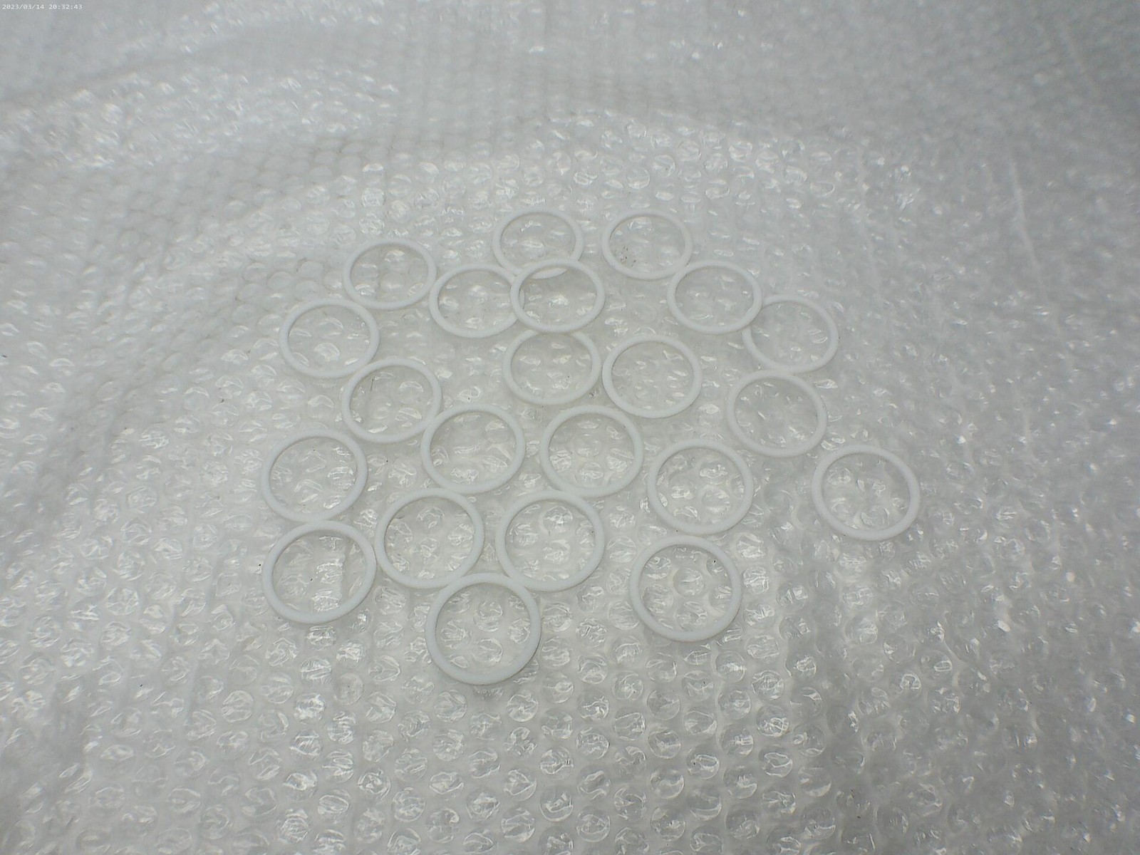INDUSTRIAL SPARE 0672-TCM2 O-RING LOT OF 22 NSNP