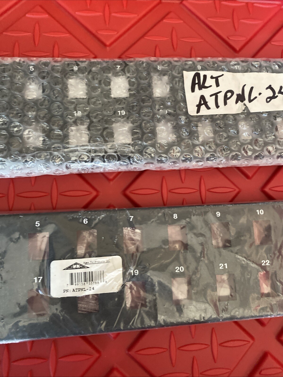 ATP ATPNL-24 Versatap Patch Panel 24 Port Allen Tel Product Count 2 Parts Only