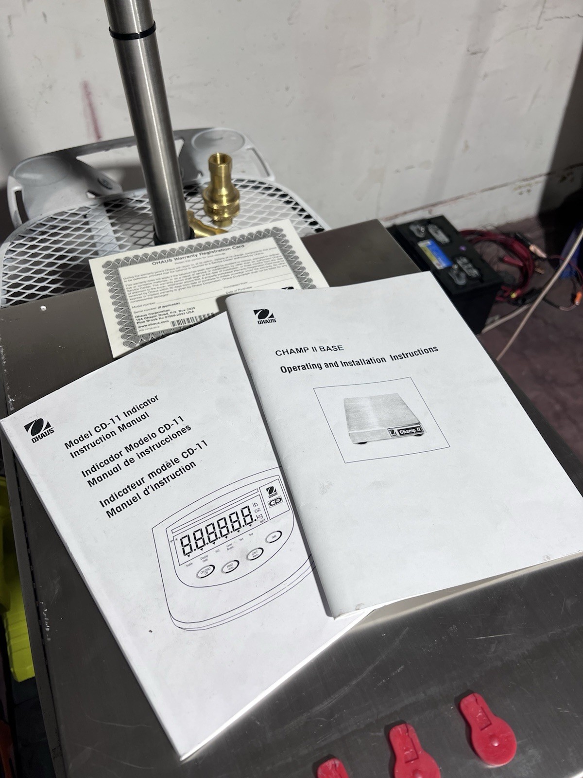 Ohaus CH30-R11 Champ II Bench Scale 30 KG x 0.005 KG