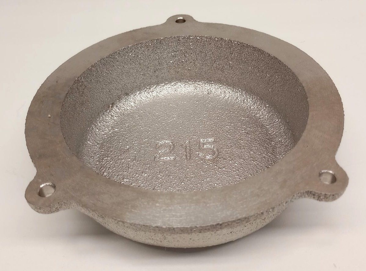 Cover 215CE Nickle Plated Bearing Cap/Cover 3 Hole Mount