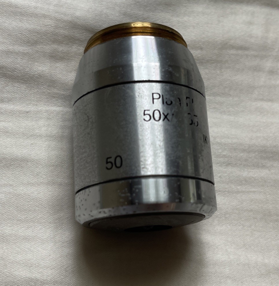 Reichert Austria Plan Fluor 50x/0.85 Objective Lens