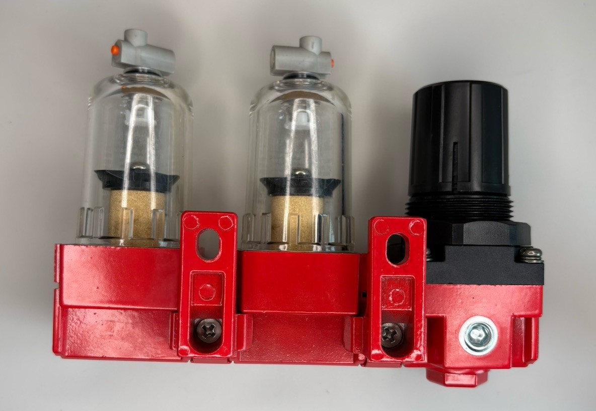 Meanlin XJ-665 Aluminum Air Drying System Red Open Box Industrial Unit